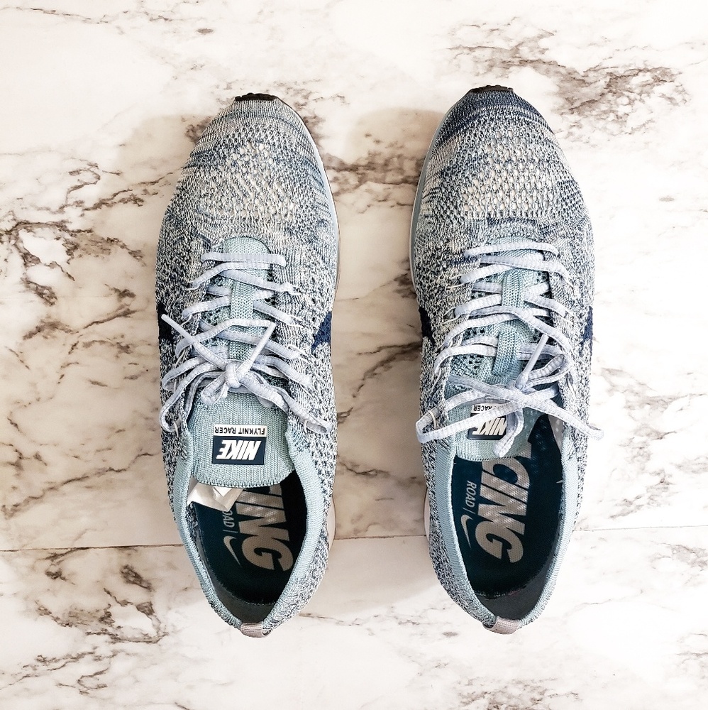 🔴SOLD🔴NIKE FLYKNIT (MACAROON) Blueberry